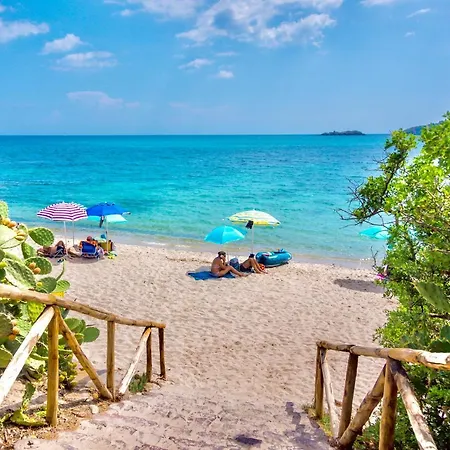 In With Swimming Pool In Santa Margherita Di Pula, 250 Meters From The Sea Апарт-отель 4*