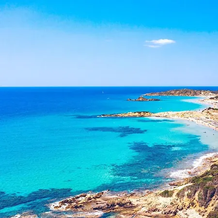 In With Swimming Pool In Santa Margherita Di Pula, 250 Meters From The Sea