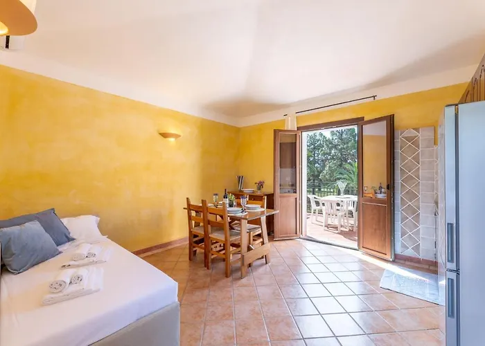 Aparthotel In With Swimming Pool In Santa Margherita Di Pula, 250 Meters From The Sea Pula