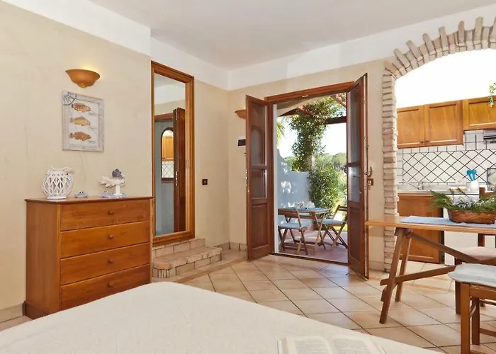 Aparthotel In With Swimming Pool In Santa Margherita Di Pula, 250 Meters From The Sea